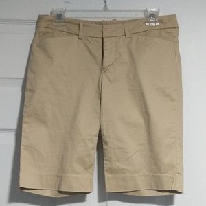 Tan Women's Bermuda Shorts